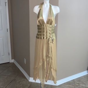 Vintage gold dress